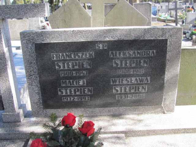 Wiesława Stępień 1930 Częstochowa Kule - Grobonet - Wyszukiwarka osób pochowanych