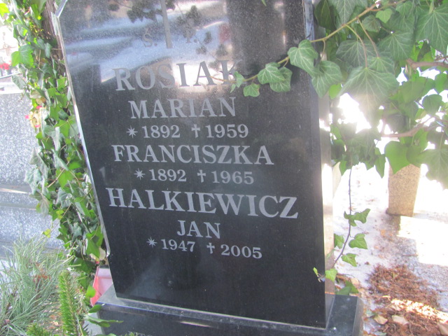 Jan Halkiewicz 1946 Częstochowa Kule - Grobonet - Wyszukiwarka osób pochowanych