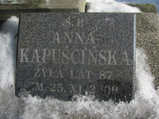 Janusz Kapuściński 1950 Częstochowa Kule - Grobonet - Wyszukiwarka osób pochowanych