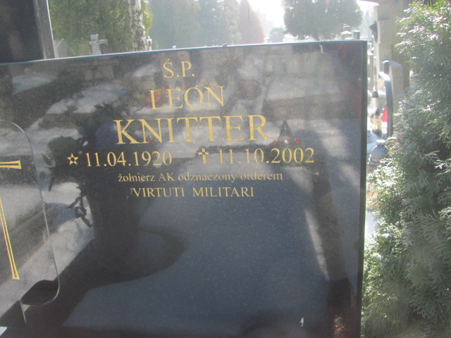 Leon Knitter 1920 Częstochowa Kule - Grobonet - Wyszukiwarka osób pochowanych