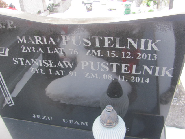Maria Pustelnik Częstochowa Kule - Grobonet - Wyszukiwarka osób pochowanych