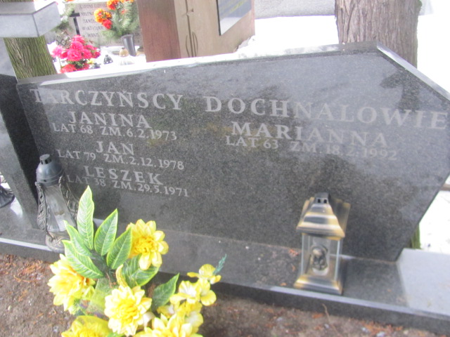 Janina Tarczyńska Częstochowa Kule - Grobonet - Wyszukiwarka osób pochowanych