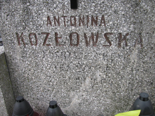 Antonina Kozłowska Częstochowa Kule - Grobonet - Wyszukiwarka osób pochowanych