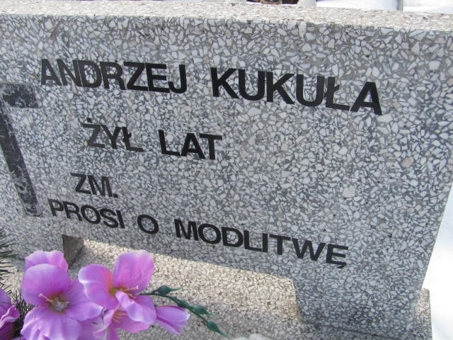 Andrzej Kukuła Częstochowa Kule - Grobonet - Wyszukiwarka osób pochowanych