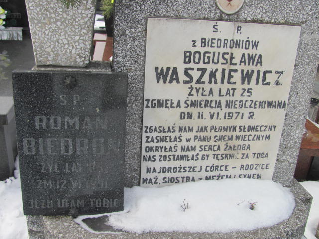 Bogusława Waszkiewicz Częstochowa Kule - Grobonet - Wyszukiwarka osób pochowanych