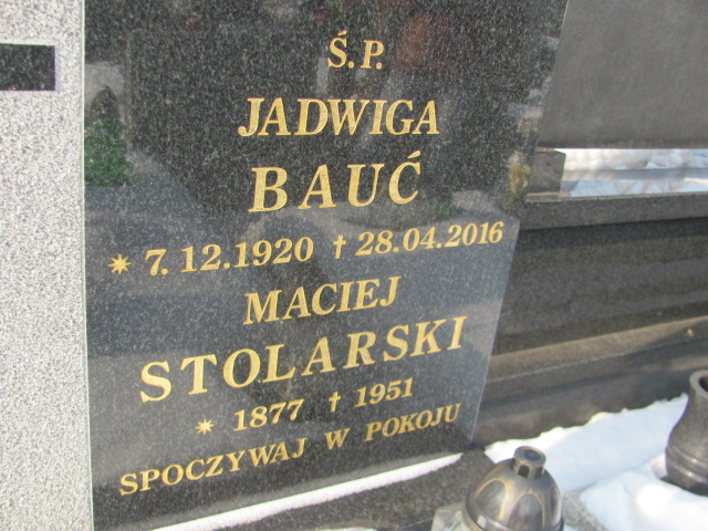 Jadwiga Bauć 1920 Częstochowa Kule - Grobonet - Wyszukiwarka osób pochowanych