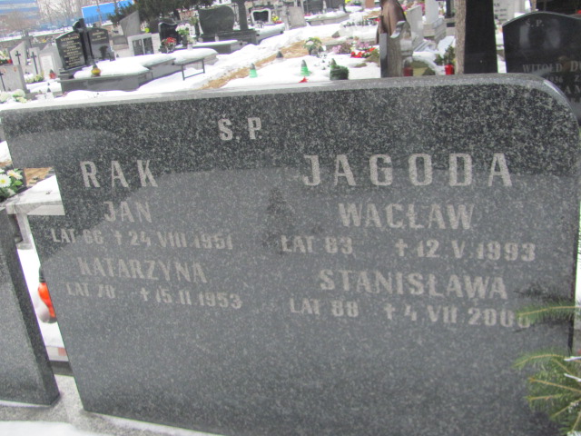 Stanisława Jagoda Częstochowa Kule - Grobonet - Wyszukiwarka osób pochowanych