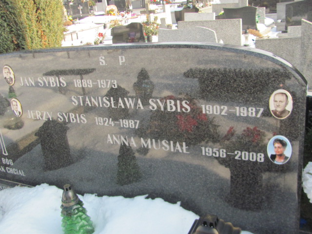 Zofia Sybis 1926 Częstochowa Kule - Grobonet - Wyszukiwarka osób pochowanych