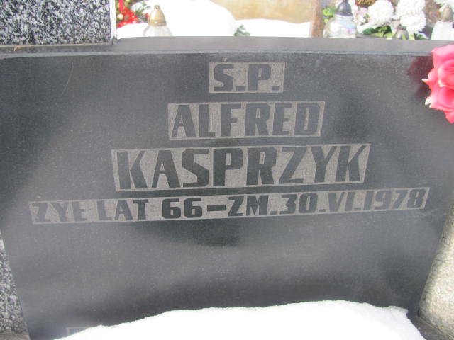 Alfred Kasprzyk Częstochowa Kule - Grobonet - Wyszukiwarka osób pochowanych