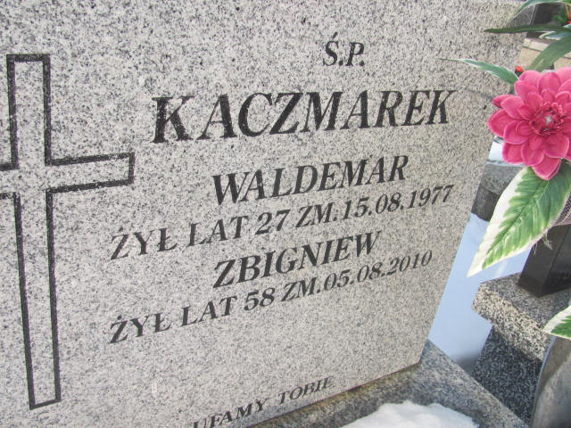 Zbigniew Kaczmarek Częstochowa Kule - Grobonet - Wyszukiwarka osób pochowanych