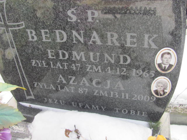 Grób Marek Bednarek