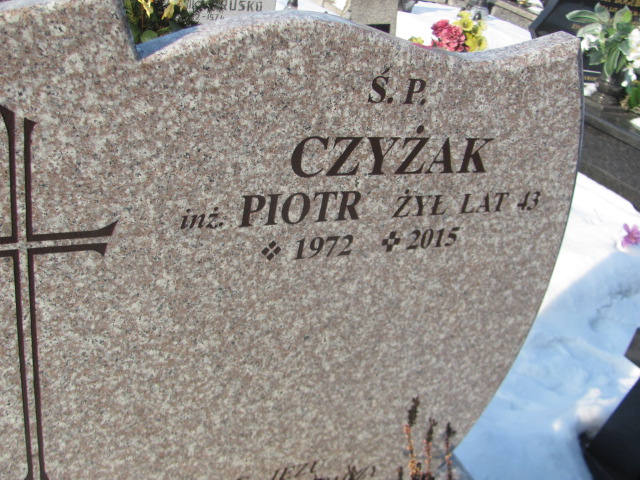 Piotr Czyżak 1971 Częstochowa Kule - Grobonet - Wyszukiwarka osób pochowanych