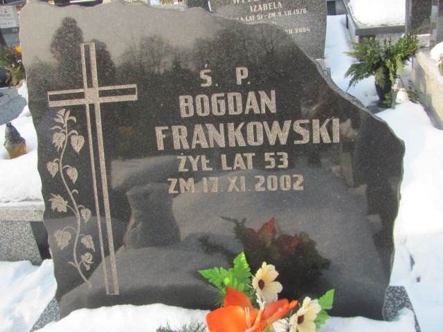 Bogdan Frankowski Częstochowa Kule - Grobonet - Wyszukiwarka osób pochowanych