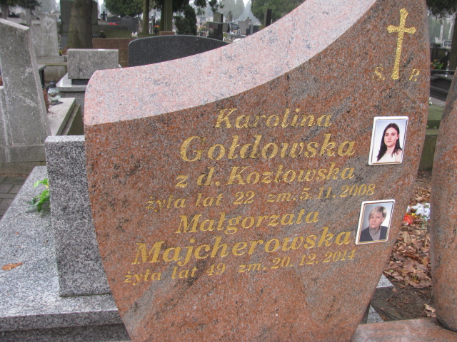 Małgorzata Majcherowska Częstochowa Kule - Grobonet - Wyszukiwarka osób pochowanych