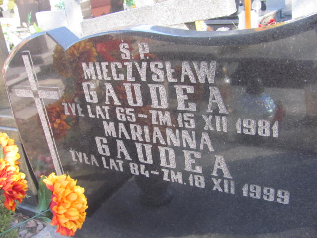 Mieczysław Gaudea Częstochowa Kule - Grobonet - Wyszukiwarka osób pochowanych