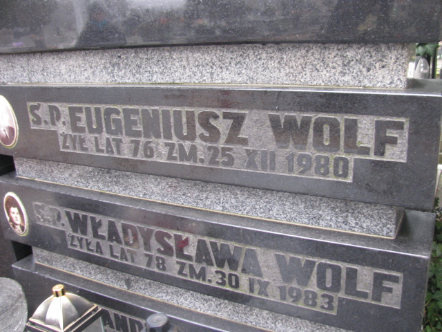 Jadwiga Wolf Częstochowa Kule - Grobonet - Wyszukiwarka osób pochowanych