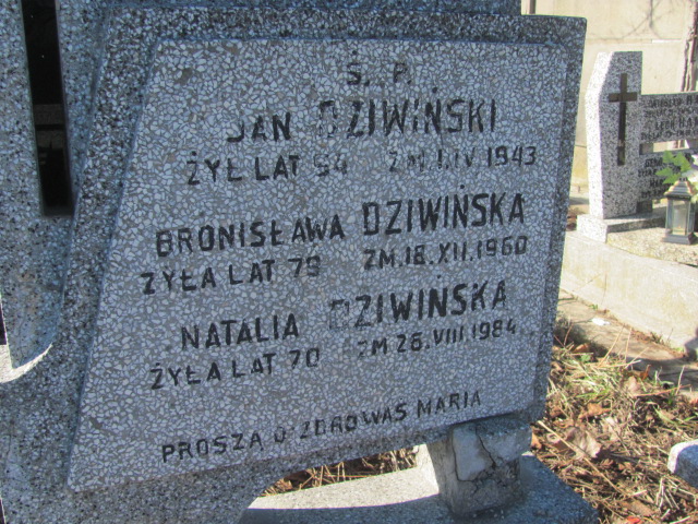 Jan Dziwiński Częstochowa Kule - Grobonet - Wyszukiwarka osób pochowanych