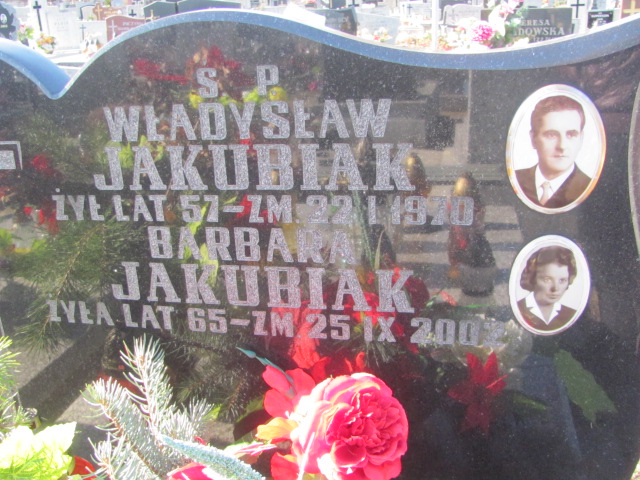 Barbara Jakubiak Częstochowa Kule - Grobonet - Wyszukiwarka osób pochowanych