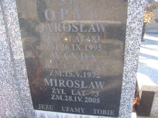 Robert Opyc 1934 Częstochowa Kule - Grobonet - Wyszukiwarka osób pochowanych