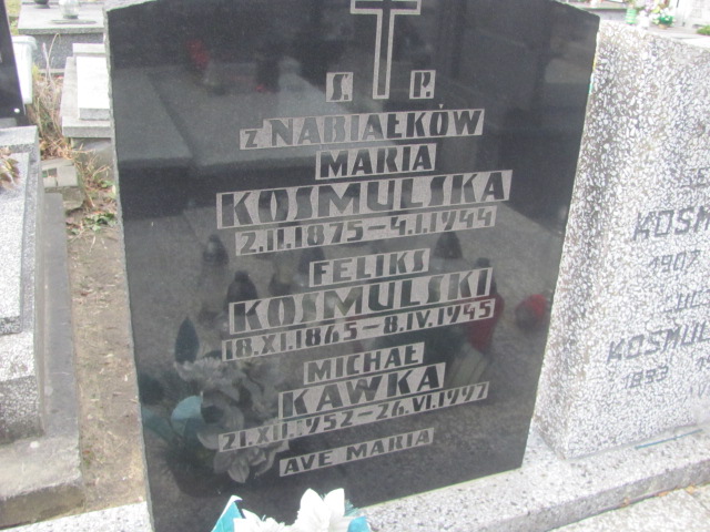 Michał Kawka 1952 Częstochowa Kule - Grobonet - Wyszukiwarka osób pochowanych