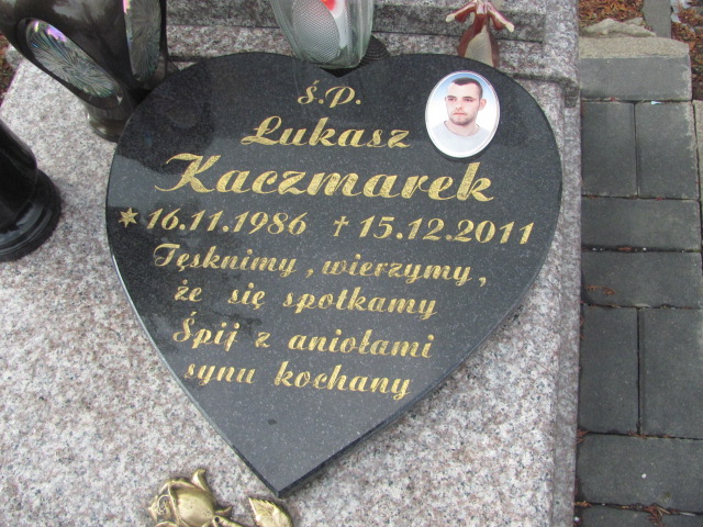 Łukasz Kaczmarek 1986 Częstochowa Kule - Grobonet - Wyszukiwarka osób pochowanych
