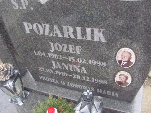 Józef Pożarlik 1902 Częstochowa Kule - Grobonet - Wyszukiwarka osób pochowanych