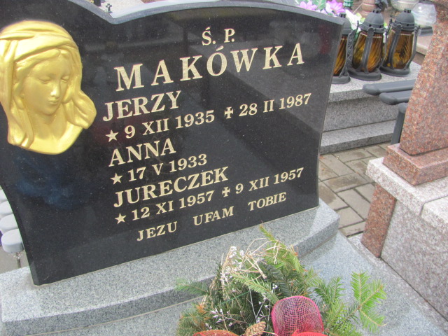 Anna Makówka 1933 Częstochowa Kule - Grobonet - Wyszukiwarka osób pochowanych