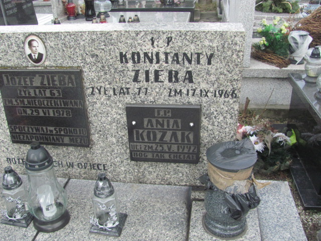Dariusz Kozak 1955 Częstochowa Kule - Grobonet - Wyszukiwarka osób pochowanych
