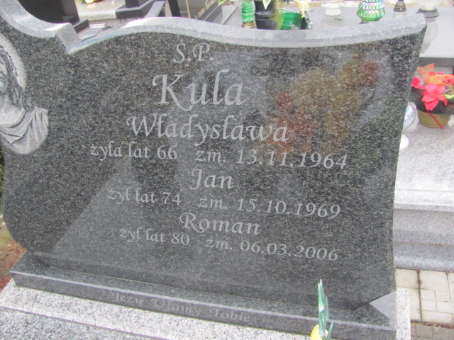 Władysława Kula Częstochowa Kule - Grobonet - Wyszukiwarka osób pochowanych