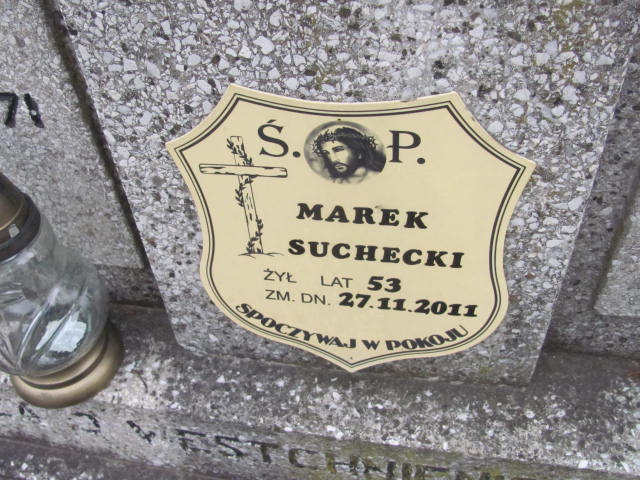 Stanisław Suchecki 1962 Częstochowa Kule - Grobonet - Wyszukiwarka osób pochowanych