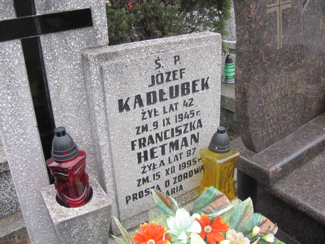 Franciszka Hetman Częstochowa Kule - Grobonet - Wyszukiwarka osób pochowanych