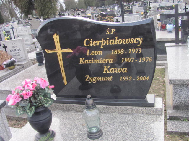 Leokadia Kawa 1942 Częstochowa Kule - Grobonet - Wyszukiwarka osób pochowanych