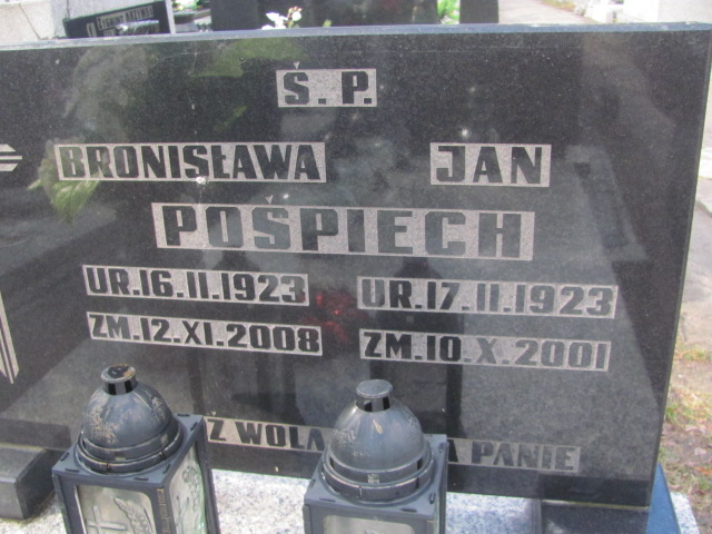 Józef Pośpiech 1940 Częstochowa Kule - Grobonet - Wyszukiwarka osób pochowanych