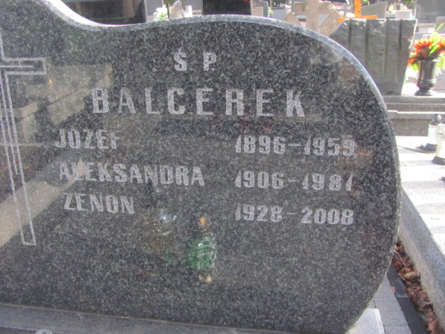 Józef Balcerek 1895 Częstochowa Kule - Grobonet - Wyszukiwarka osób pochowanych
