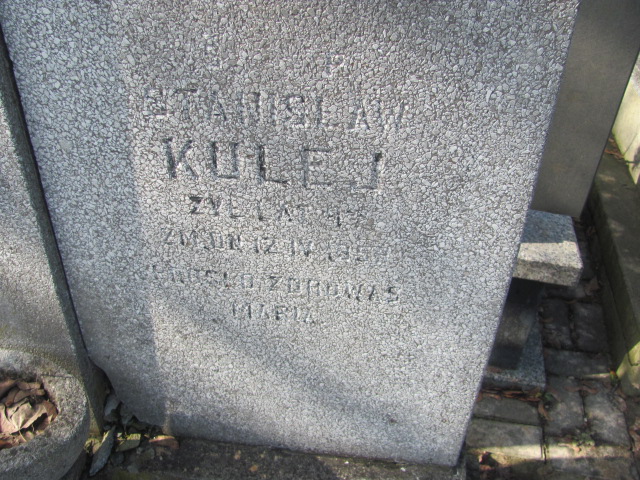 Stanisław Kulej Częstochowa Kule - Grobonet - Wyszukiwarka osób pochowanych