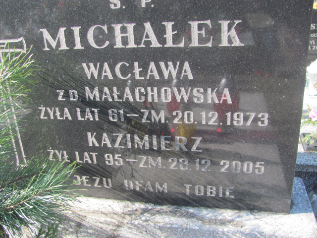 Wacława Michałek Częstochowa Kule - Grobonet - Wyszukiwarka osób pochowanych