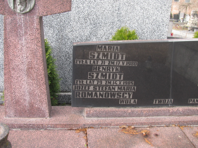 Maria Szmidt Częstochowa Kule - Grobonet - Wyszukiwarka osób pochowanych