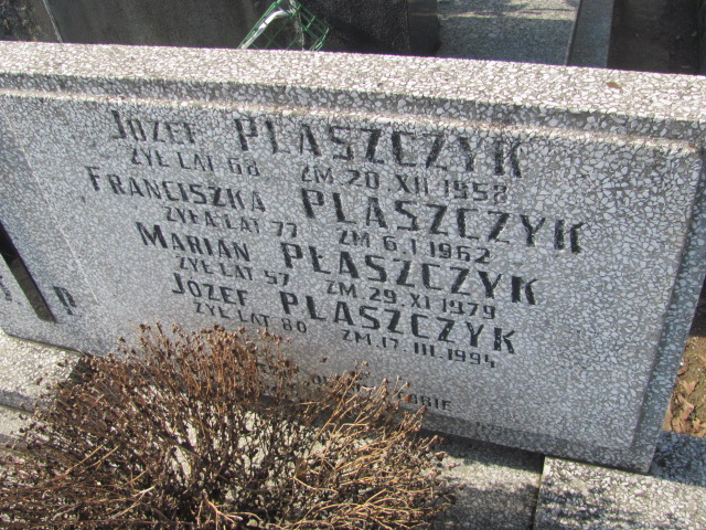 Józef Płaszczyk Częstochowa Kule - Grobonet - Wyszukiwarka osób pochowanych