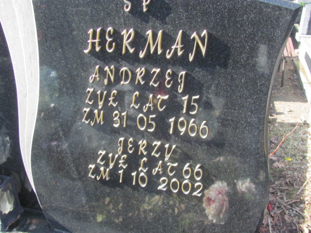 Jerzy Herman Częstochowa Kule - Grobonet - Wyszukiwarka osób pochowanych