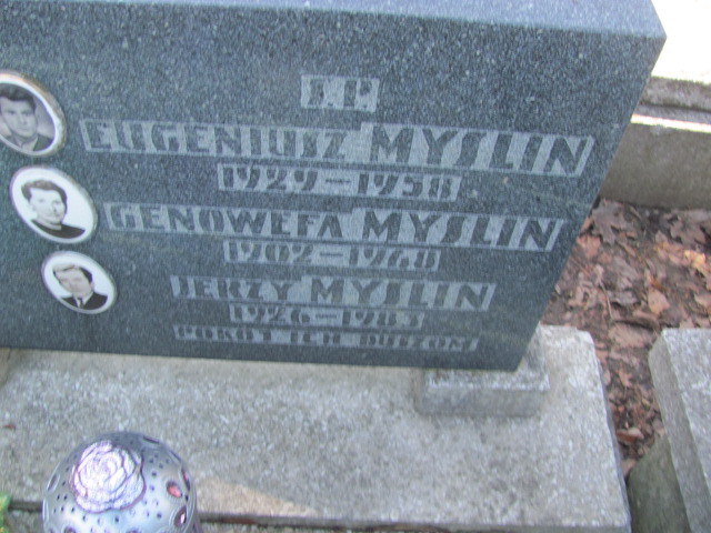 Jerzy Myślin 1925 Częstochowa Kule - Grobonet - Wyszukiwarka osób pochowanych