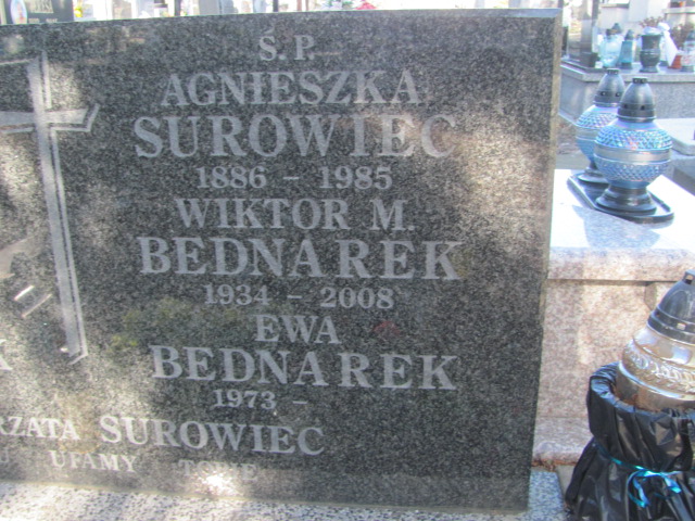 Wiktor Bednarek 1933 Częstochowa Kule - Grobonet - Wyszukiwarka osób pochowanych