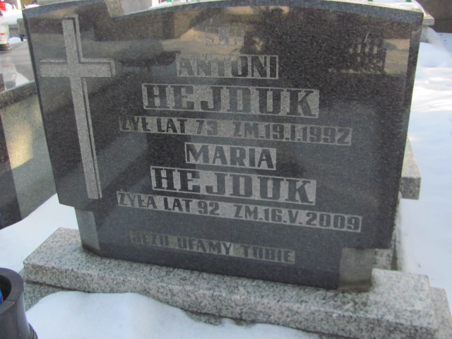 Maria Hejduk Częstochowa Kule - Grobonet - Wyszukiwarka osób pochowanych