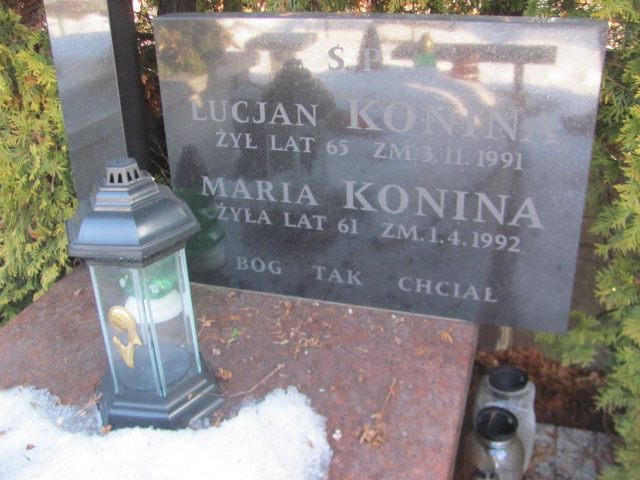 Maria Konina Częstochowa Kule - Grobonet - Wyszukiwarka osób pochowanych