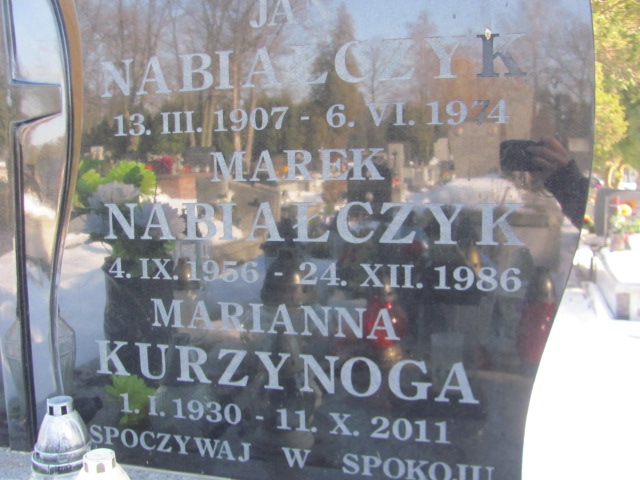 Eugeniusz Nabiałczyk 1959 Częstochowa Kule - Grobonet - Wyszukiwarka osób pochowanych