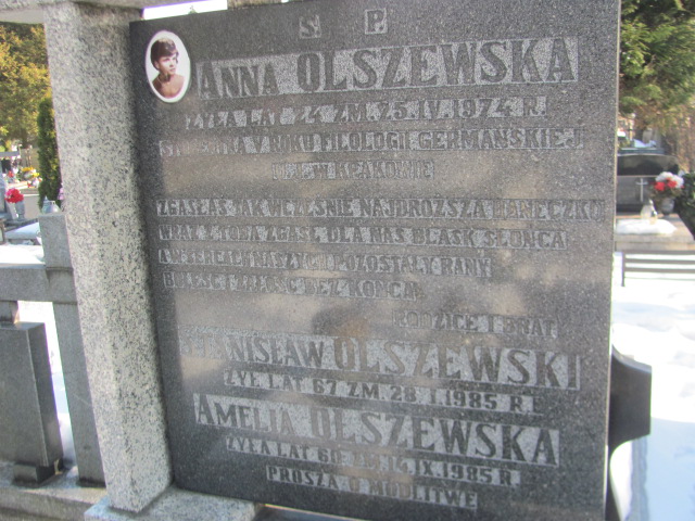 Wacław Olszewski Częstochowa Kule - Grobonet - Wyszukiwarka osób pochowanych