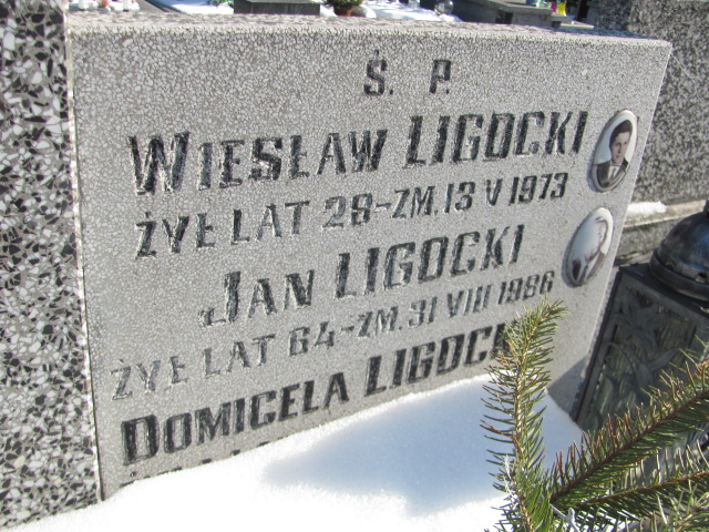 Jan Ligocki Częstochowa Kule - Grobonet - Wyszukiwarka osób pochowanych