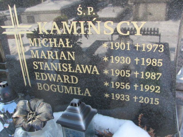 Bogumiła Kamińska 1932 Częstochowa Kule - Grobonet - Wyszukiwarka osób pochowanych