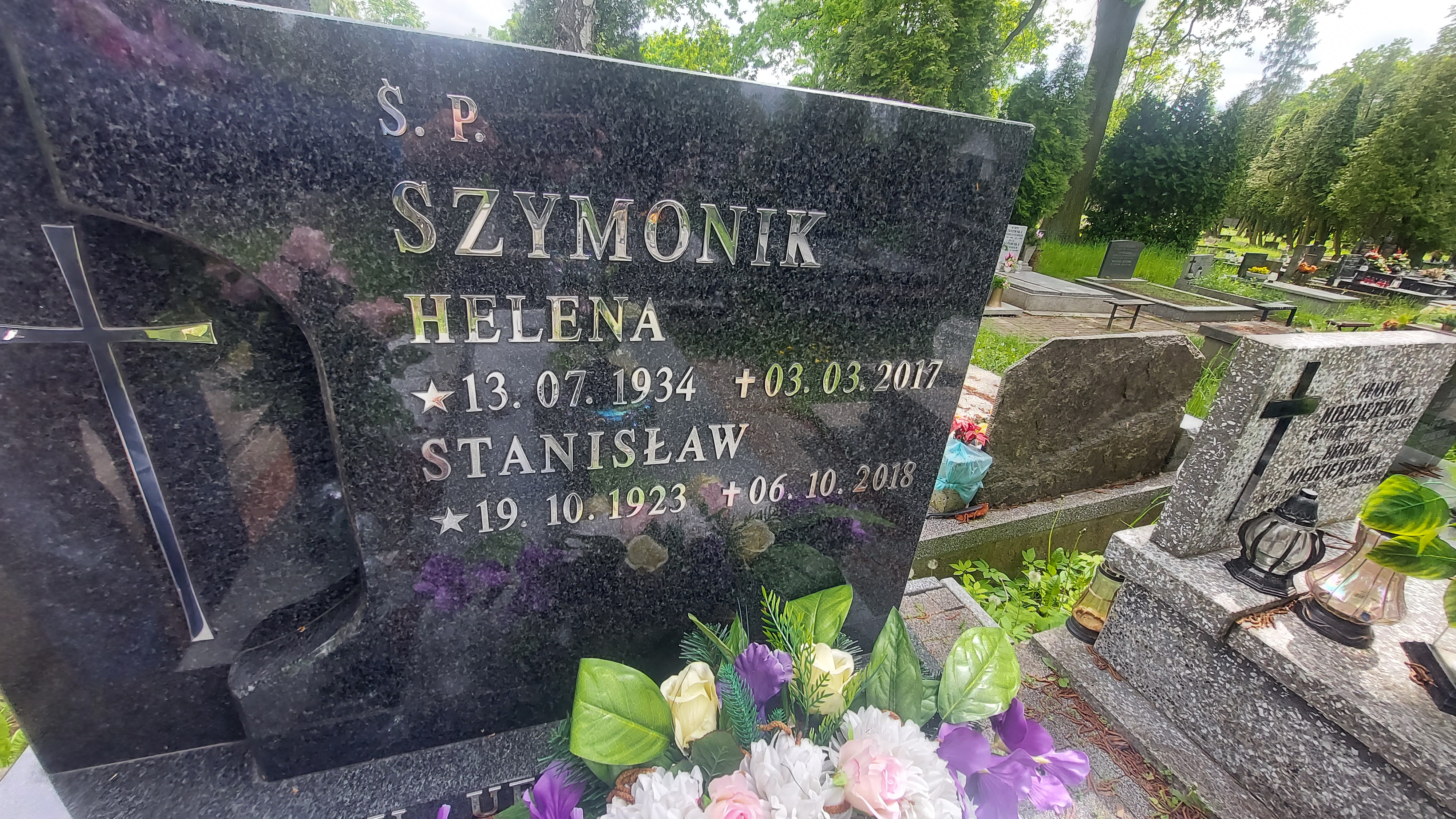 Grób Stanisław Szymonik